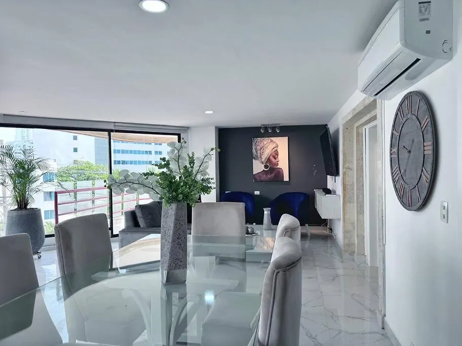 Lujoso Apartamento Cartagena El Laguito Colombia
